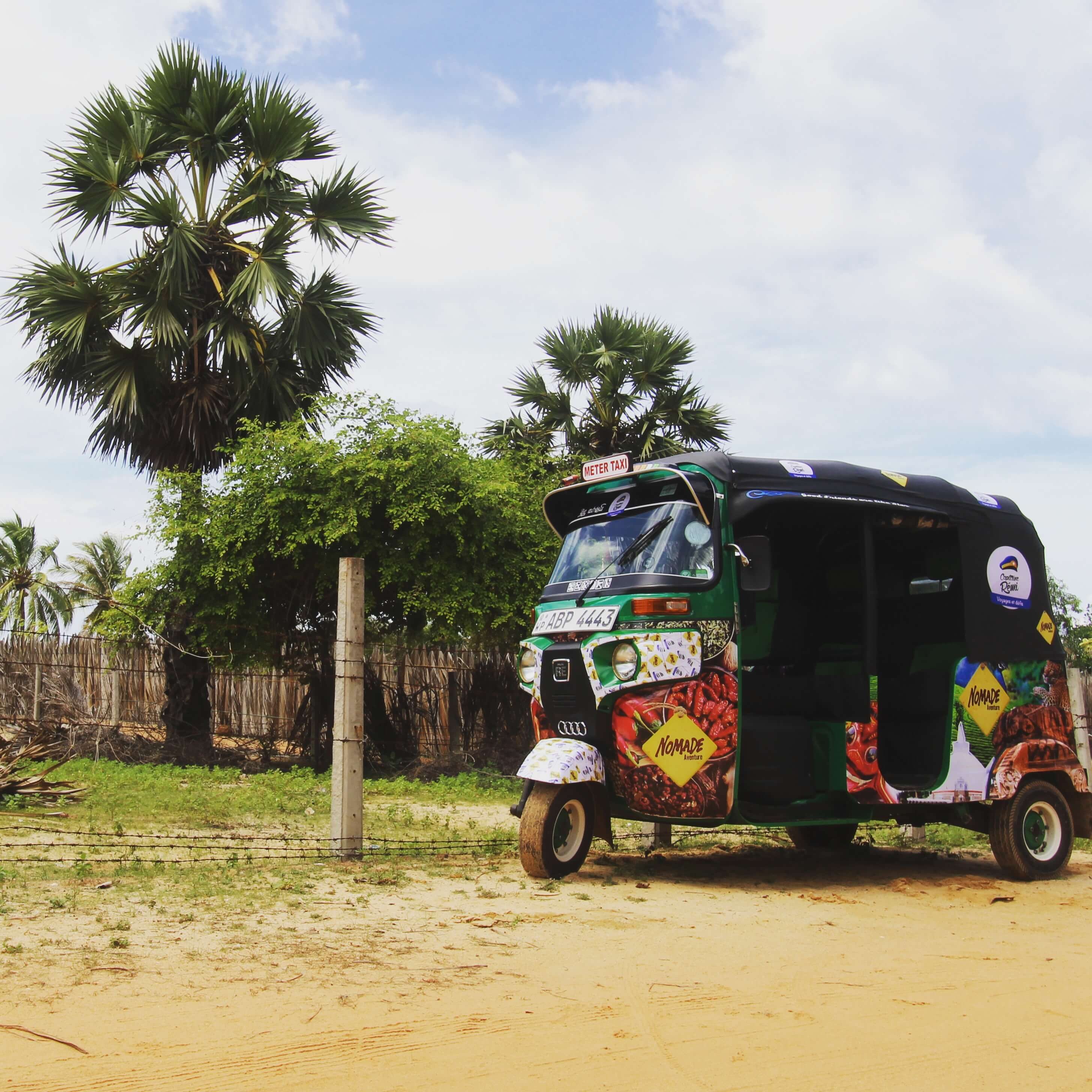 Sri lanka en tuktuk