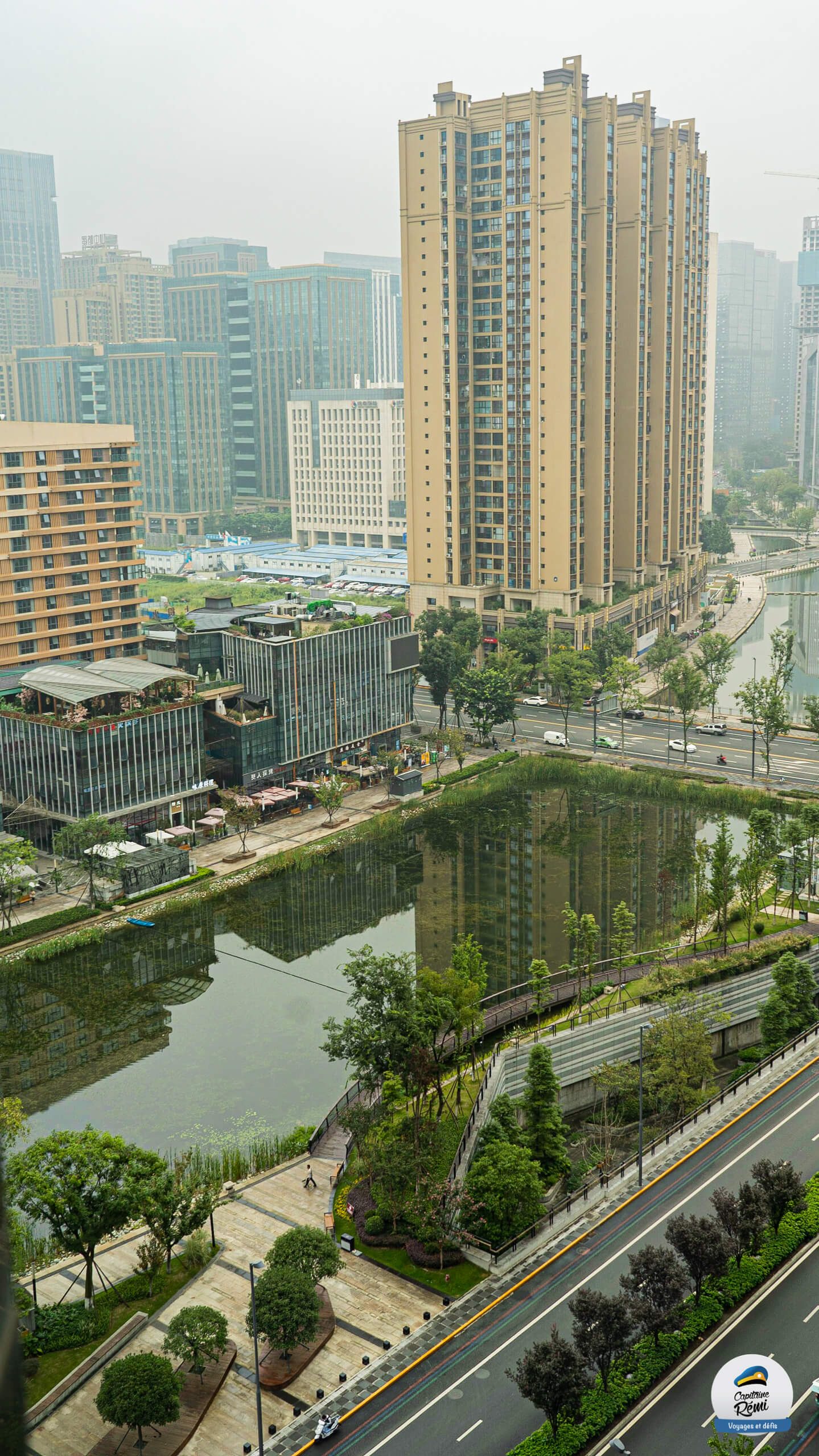 Vue du Penta Hotel - Chengdu