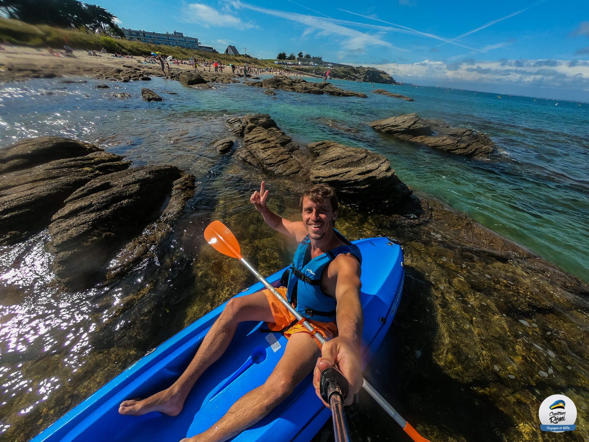 GoPro Kayak Quiberon
