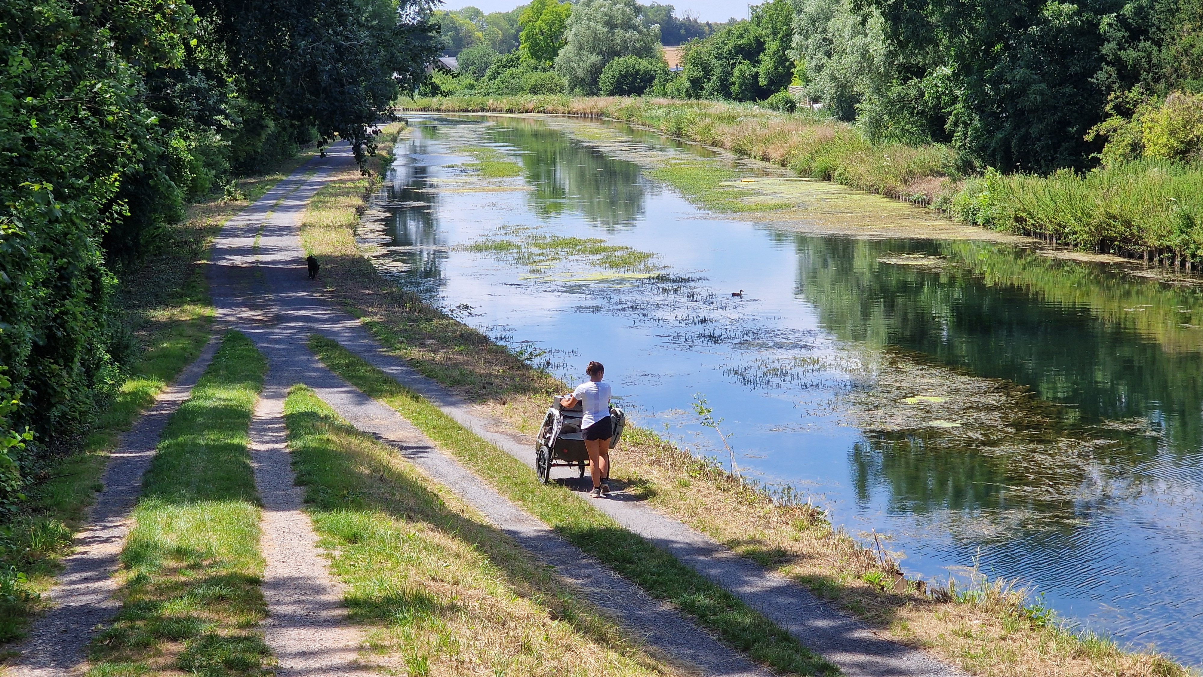 Canal de la Somme - poussette